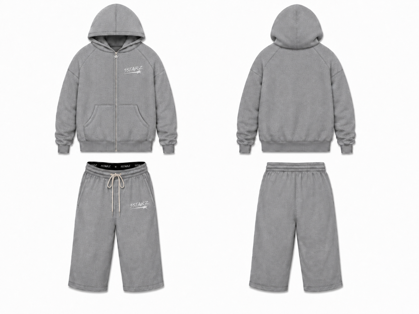 Men 2 Piece Tracksuit Vol.1 — Grey